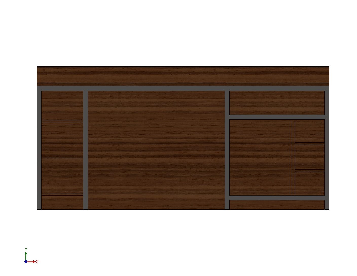 Multi-Storage Work Table – Fabrication Ready CAD Design