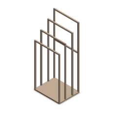 Towel Rack Frame