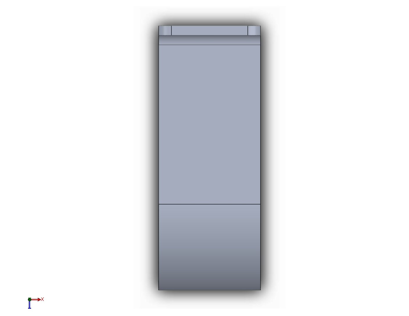 Modern Metal Door Handle – Digital Fabrication Drawing