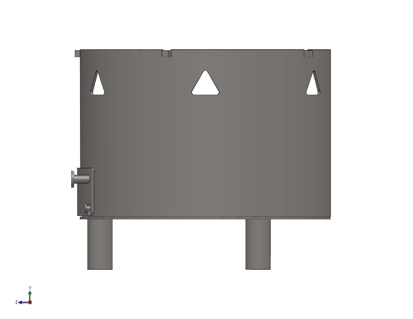 Heavy-Duty Coal Stove – Digital Cut Files (DXF & PDF) | 3mm & 5mm Mild Steel
