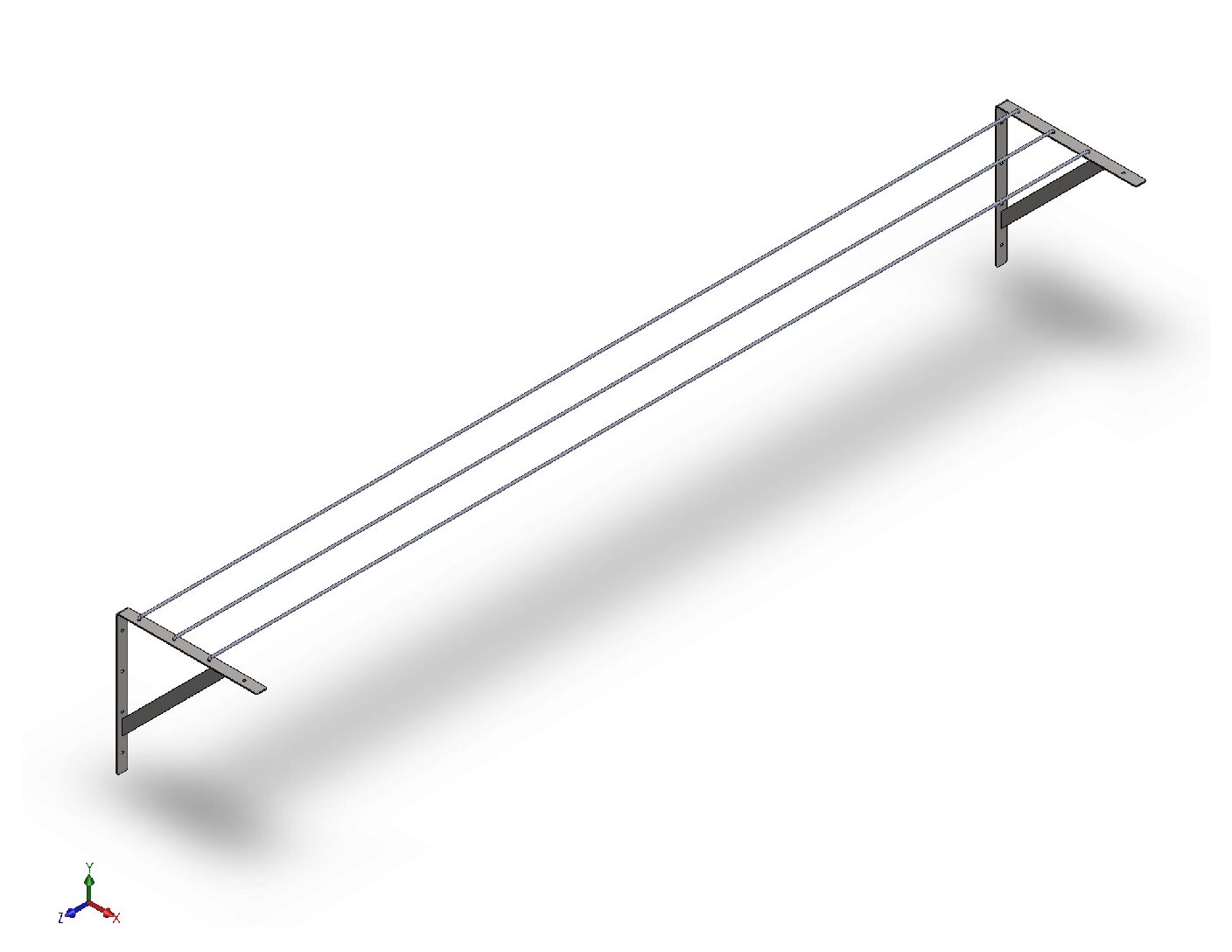 Multipurpose Wall Bracket – Digital Design Files (DXF, STL, PDF Included)