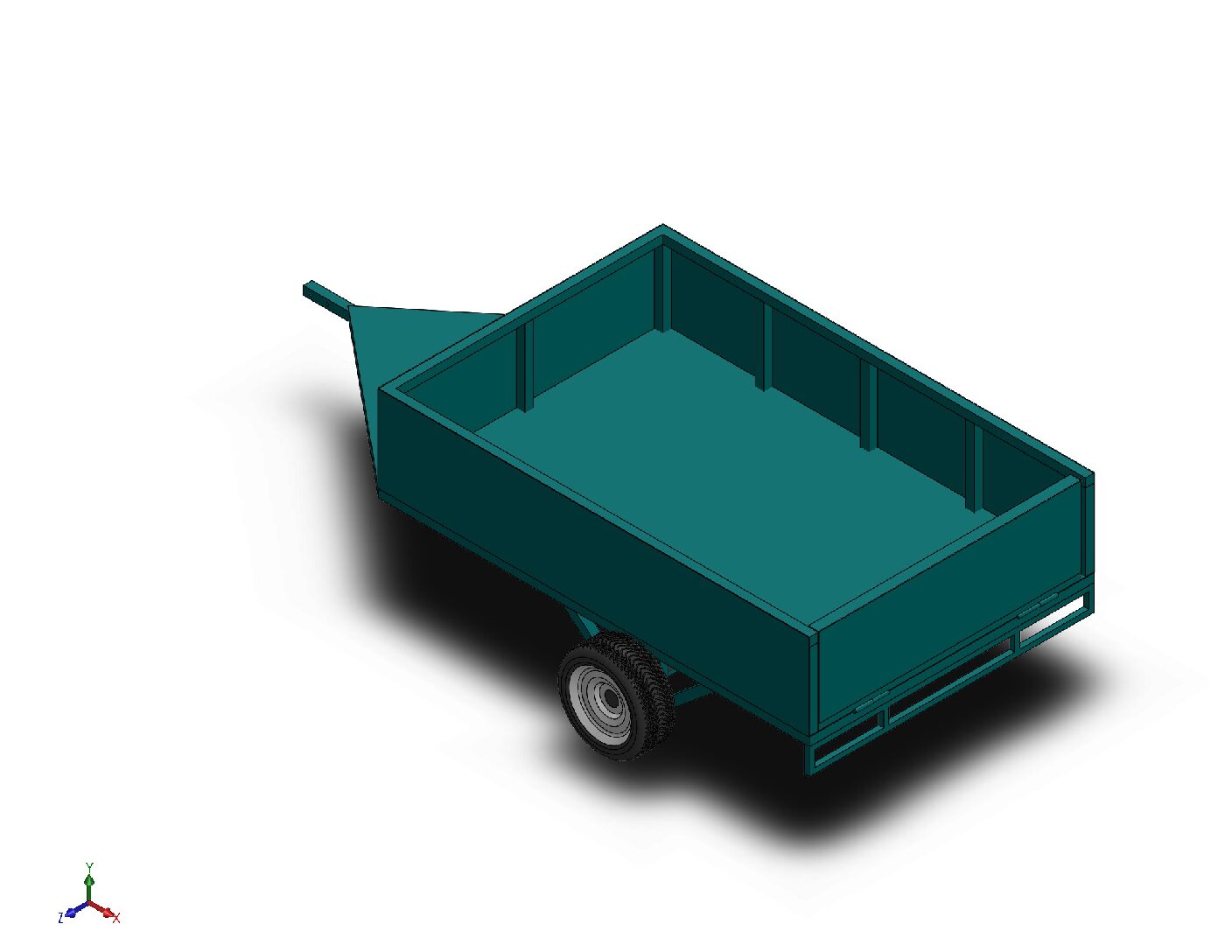 Small Utility Trailer – Fabrication Package