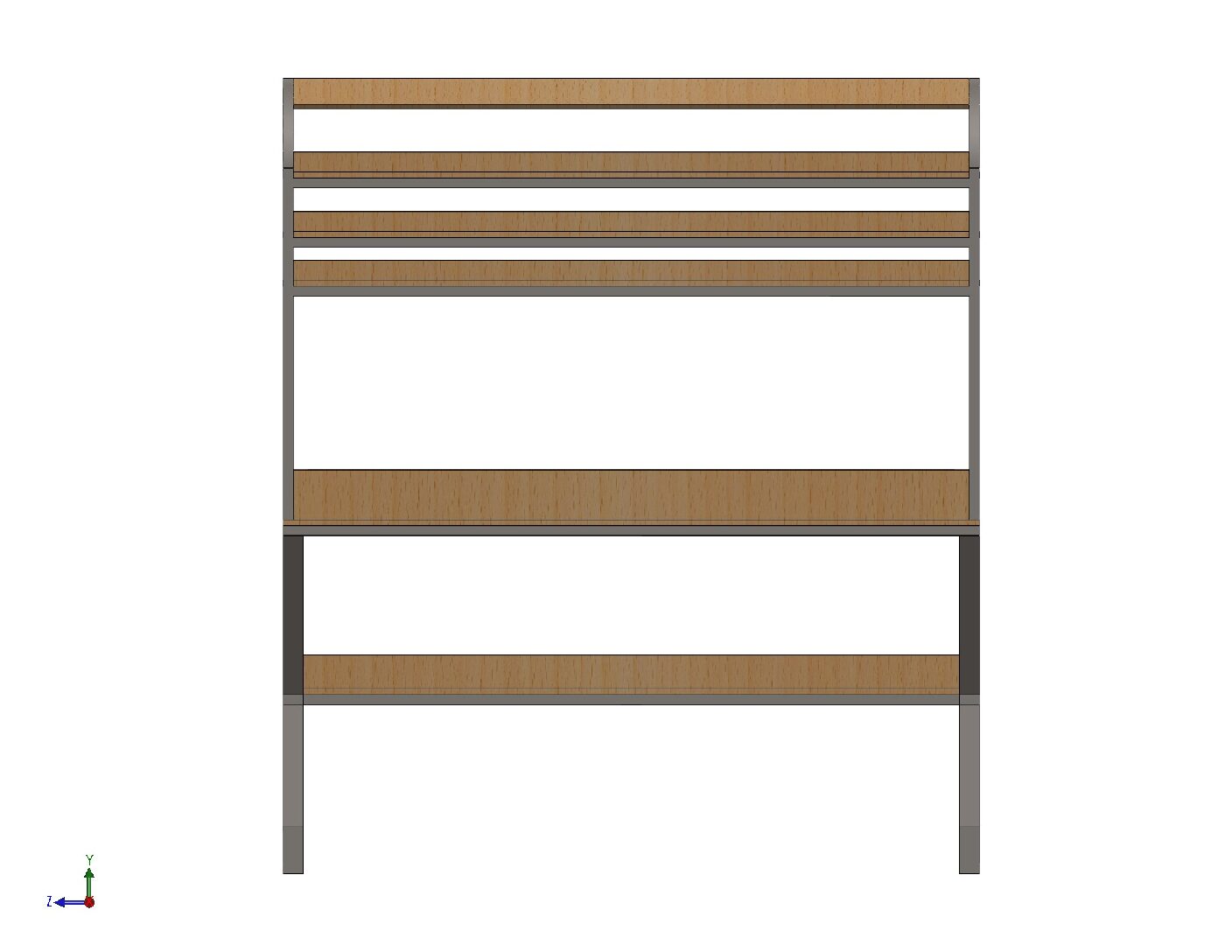 Modern Fabrication Workstation / Display Desk