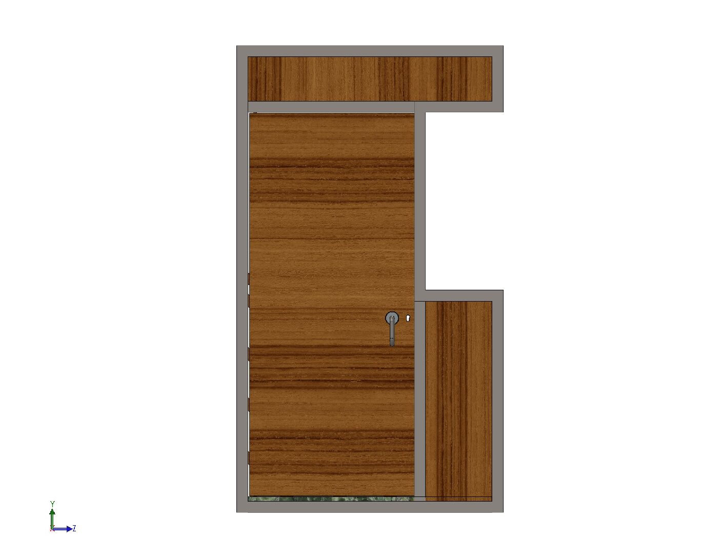 Modern Steel Kiosk Booth – Fabrication Files (DXF, STL & PDF)