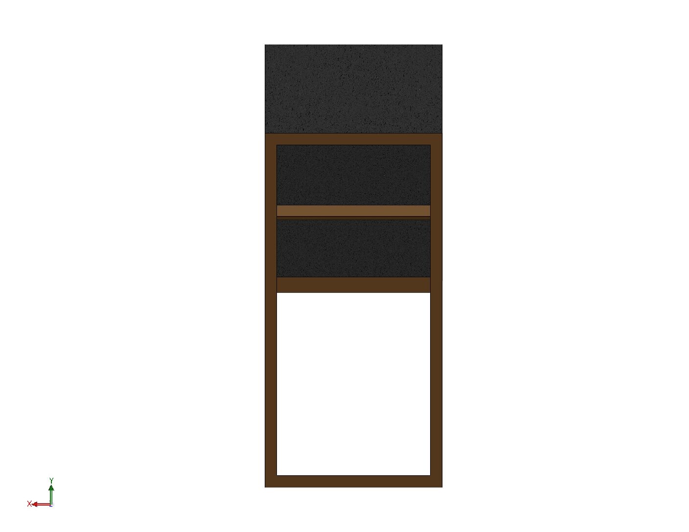 Modern Steel & Stone Flower Stand