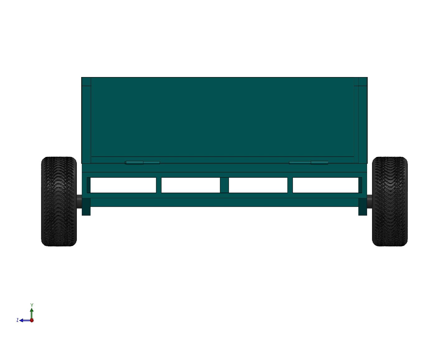 Small Utility Trailer – Fabrication Package