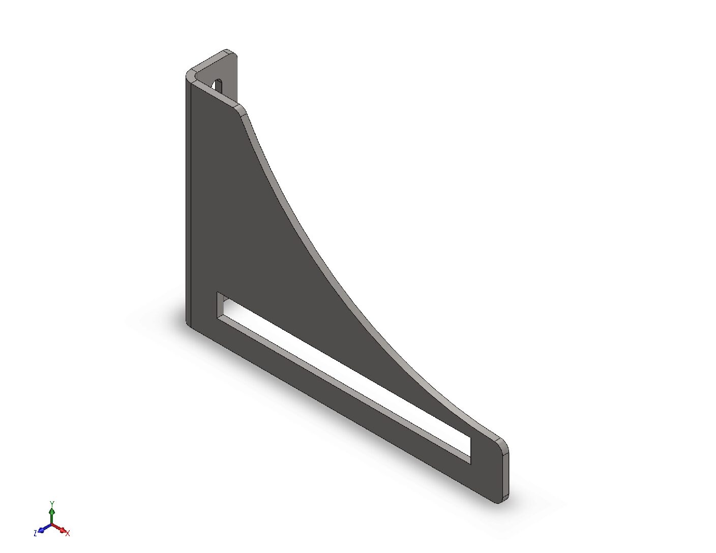 Heavy-Duty Steel Wall Shelf Bracket – Fabrication Design Package