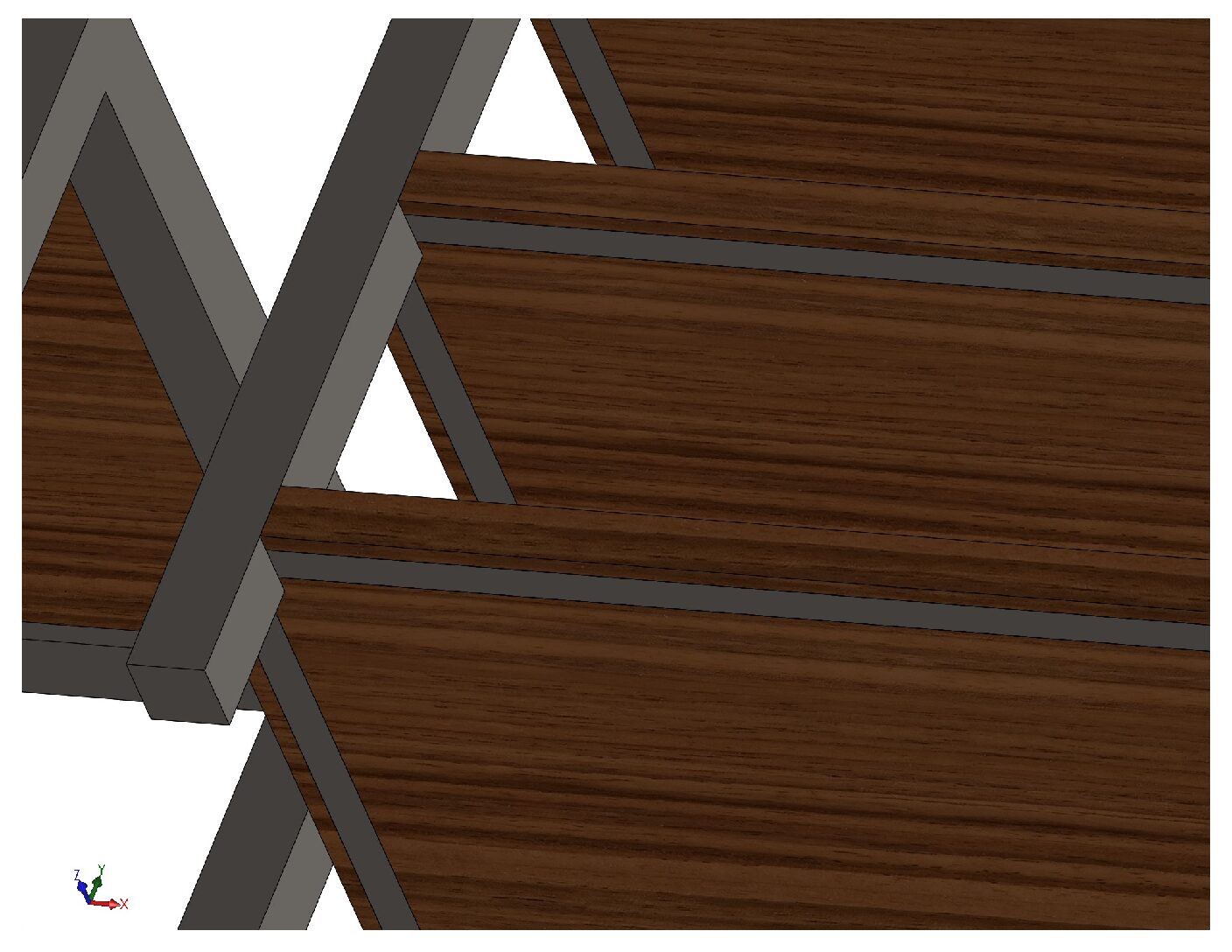 Modular Steel Clothes & Shoe Shelf – Fabrication Files (DXF, STL & PDF)
