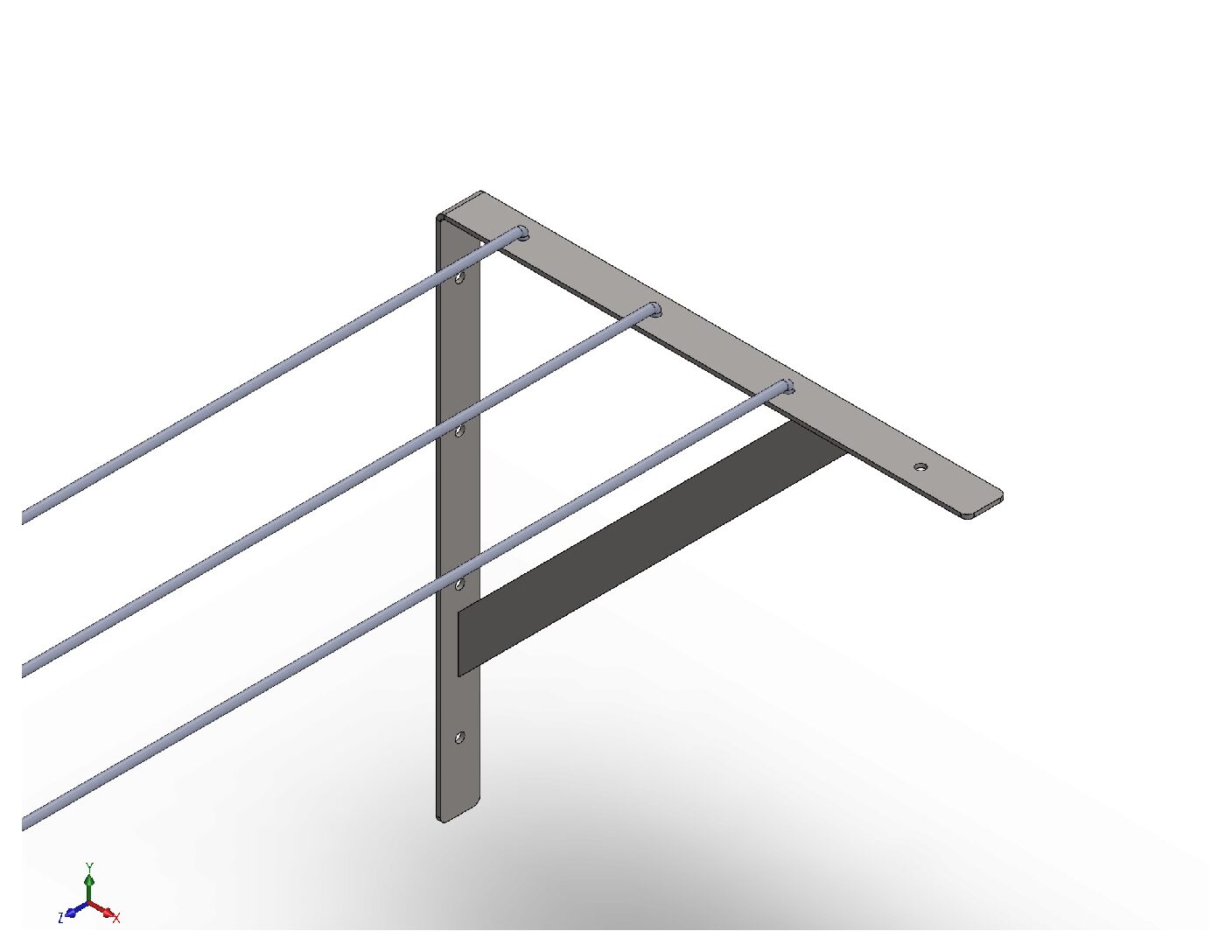 Multipurpose Wall Bracket – Digital Design Files (DXF, STL, PDF Included)