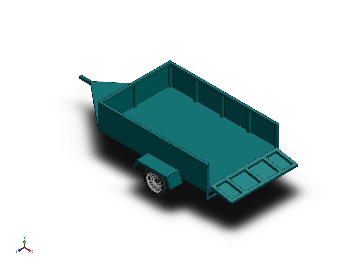 Small Utility Trailer – Fabrication Package