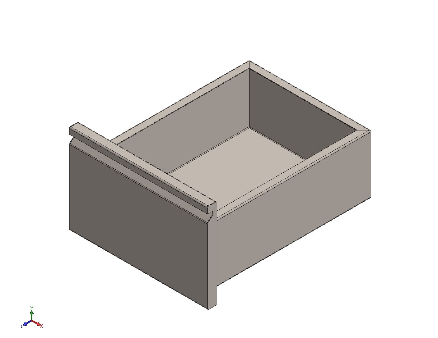 Customizable Steel Locker Tray