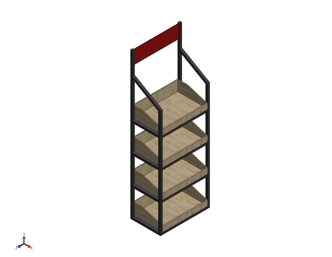 Collapsible Display Rack