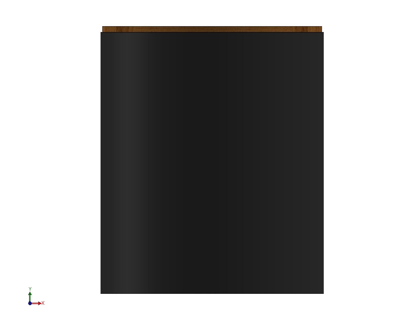 Modern Cylindrical Steel Stool DXF, STL & PDF Fabrication Files | CNC Laser Cut Furniture Plans
