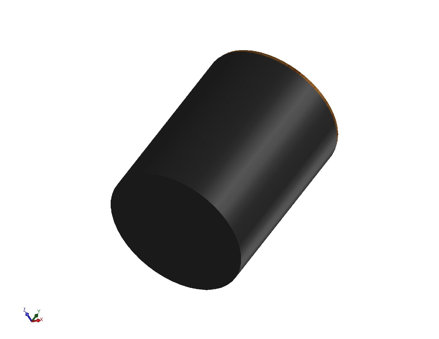 Modern Cylindrical Steel Stool DXF, STL & PDF Fabrication Files | CNC Laser Cut Furniture Plans