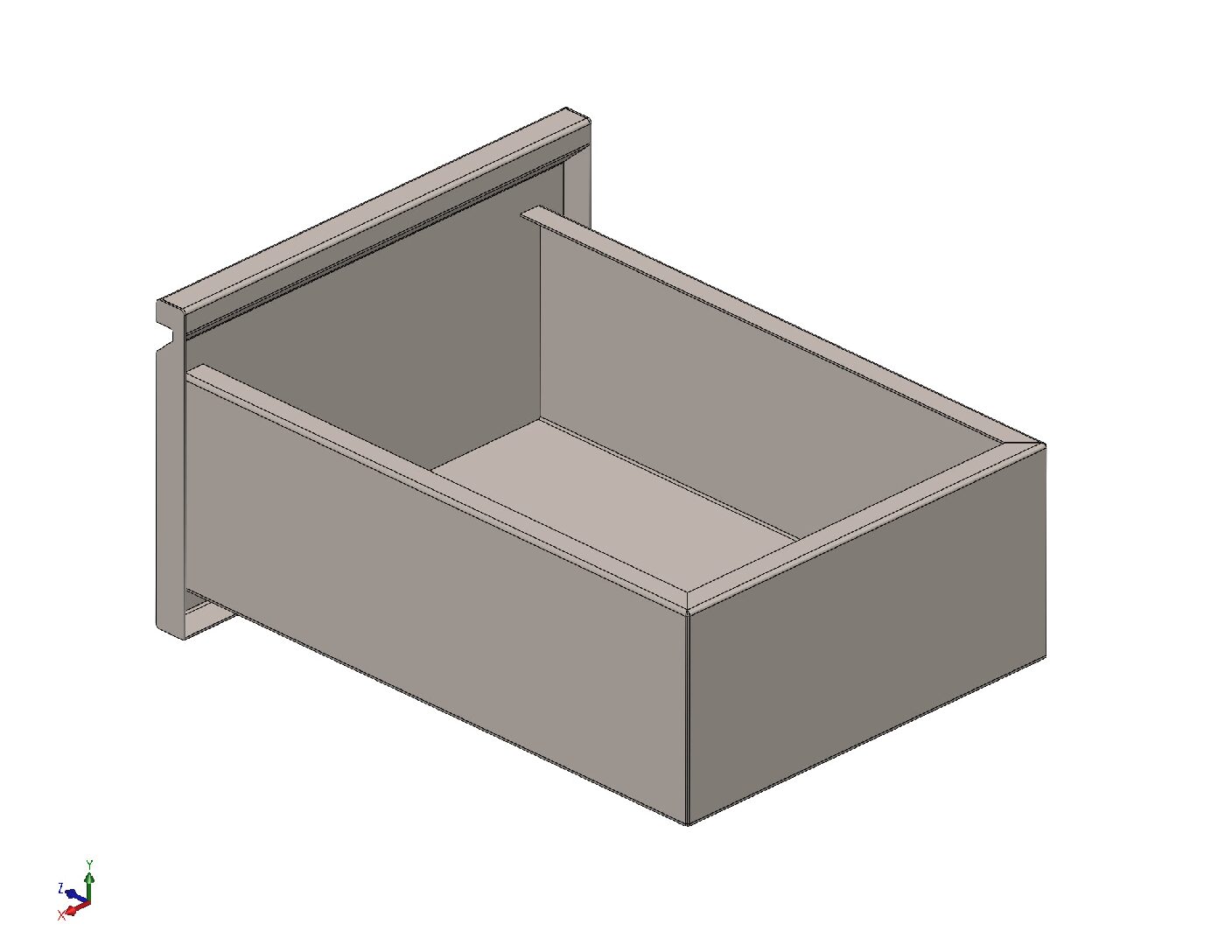 Customizable Steel Locker Tray