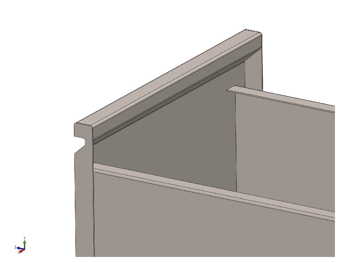 Customizable Steel Locker Tray