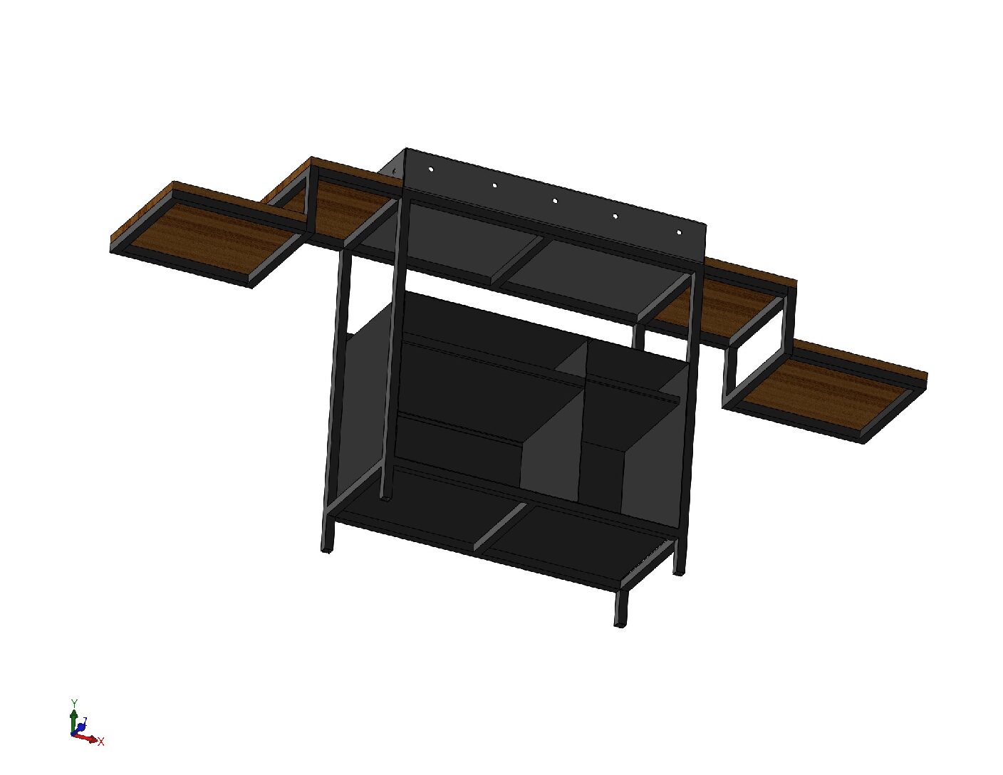 Heavy-Duty Steel Cooking Station
