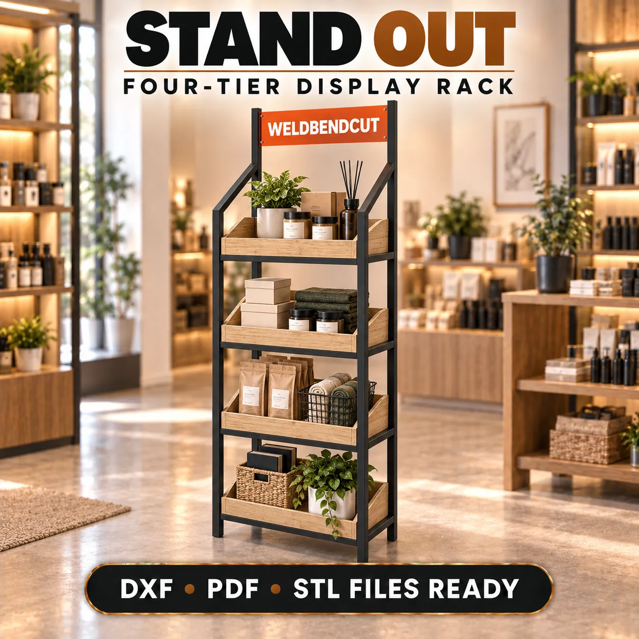 Collapsible Display Rack