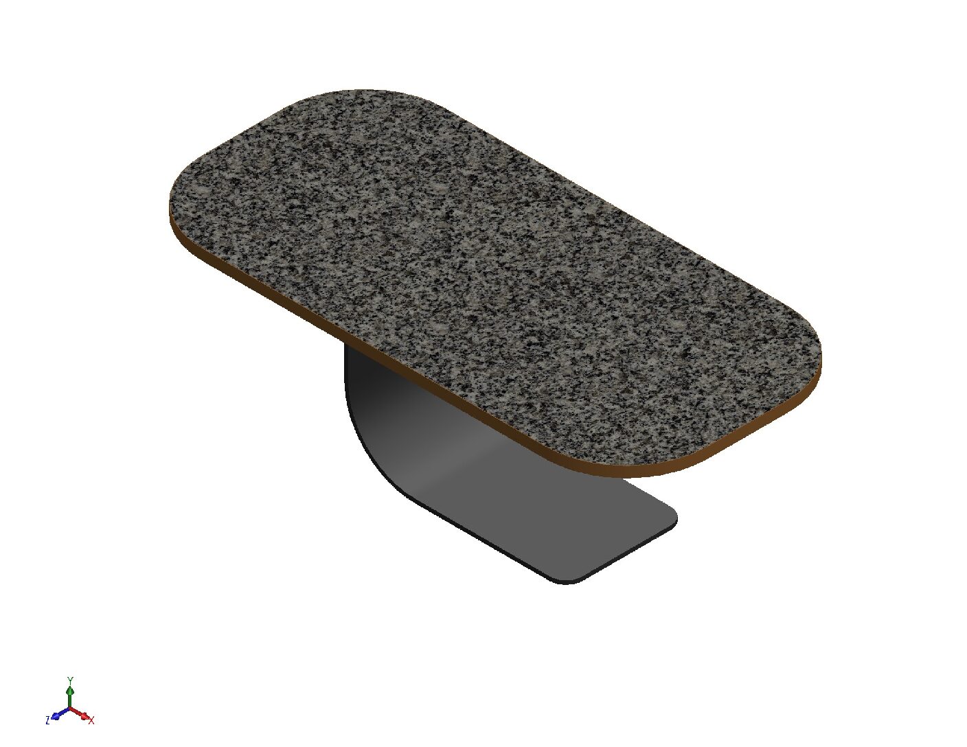 Modern Meeting Table Design – DXF, STL & PDF CNC Files