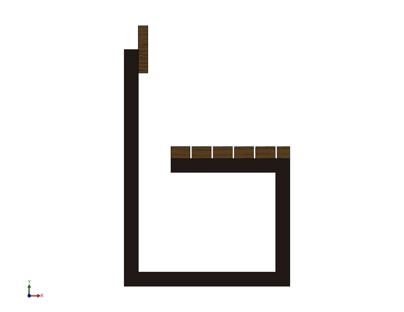 Outdoor Metal Bench – Digital Fabrication Files DXF|PDF|STL