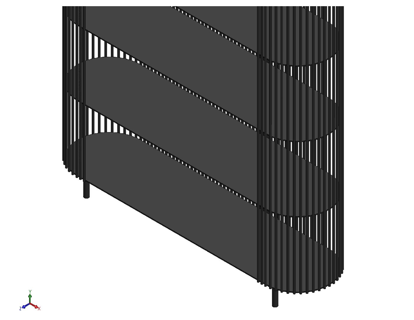 Round Pipe Open Shelf Cutting Files & Fabrication Drawings