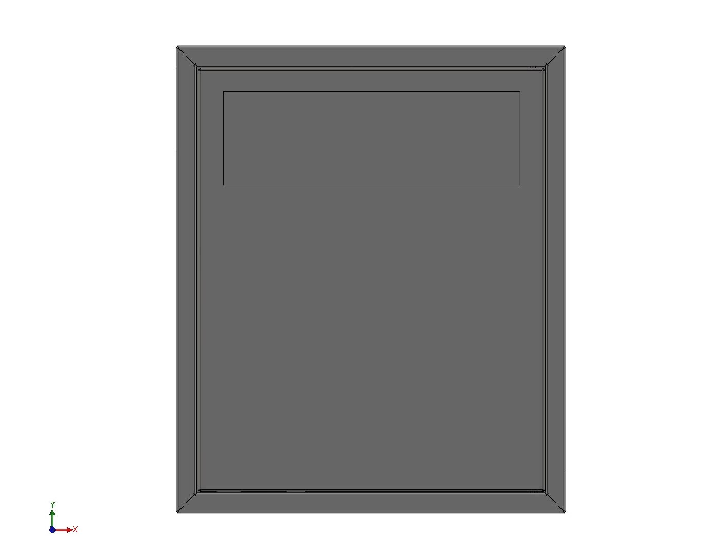 Wall-Mounted Cabinet Box – Complete Fabrication Drawing Package (DXF, PDF & STL Ready)