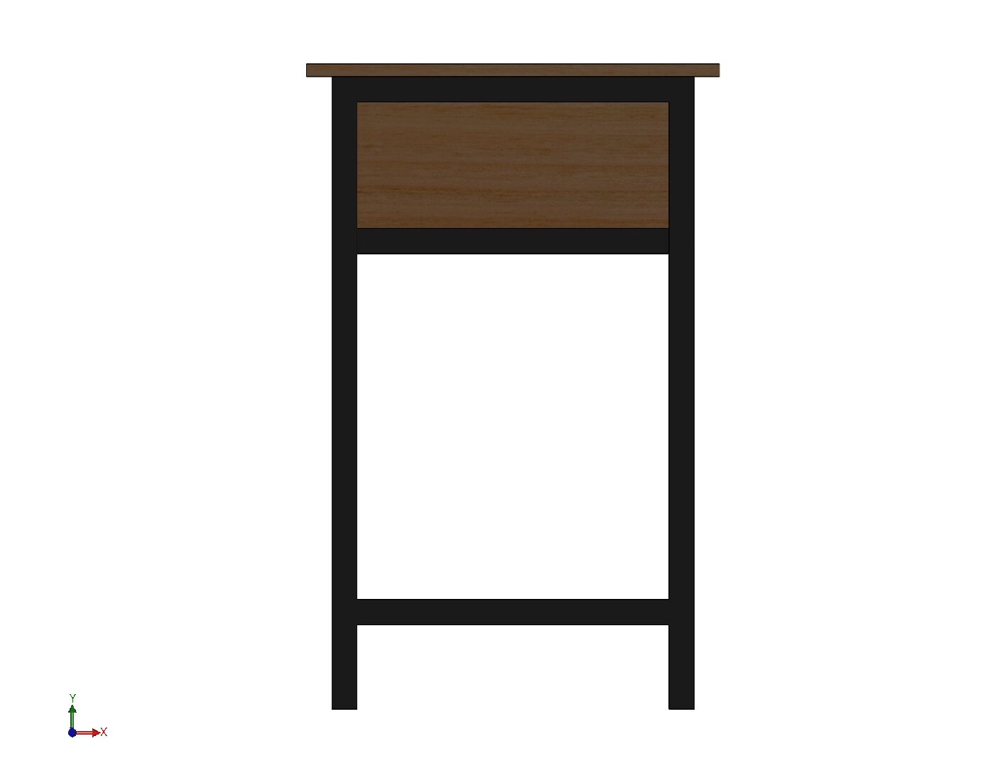 School Workbench Design – CNC DXF, PDF & STL Digital Download