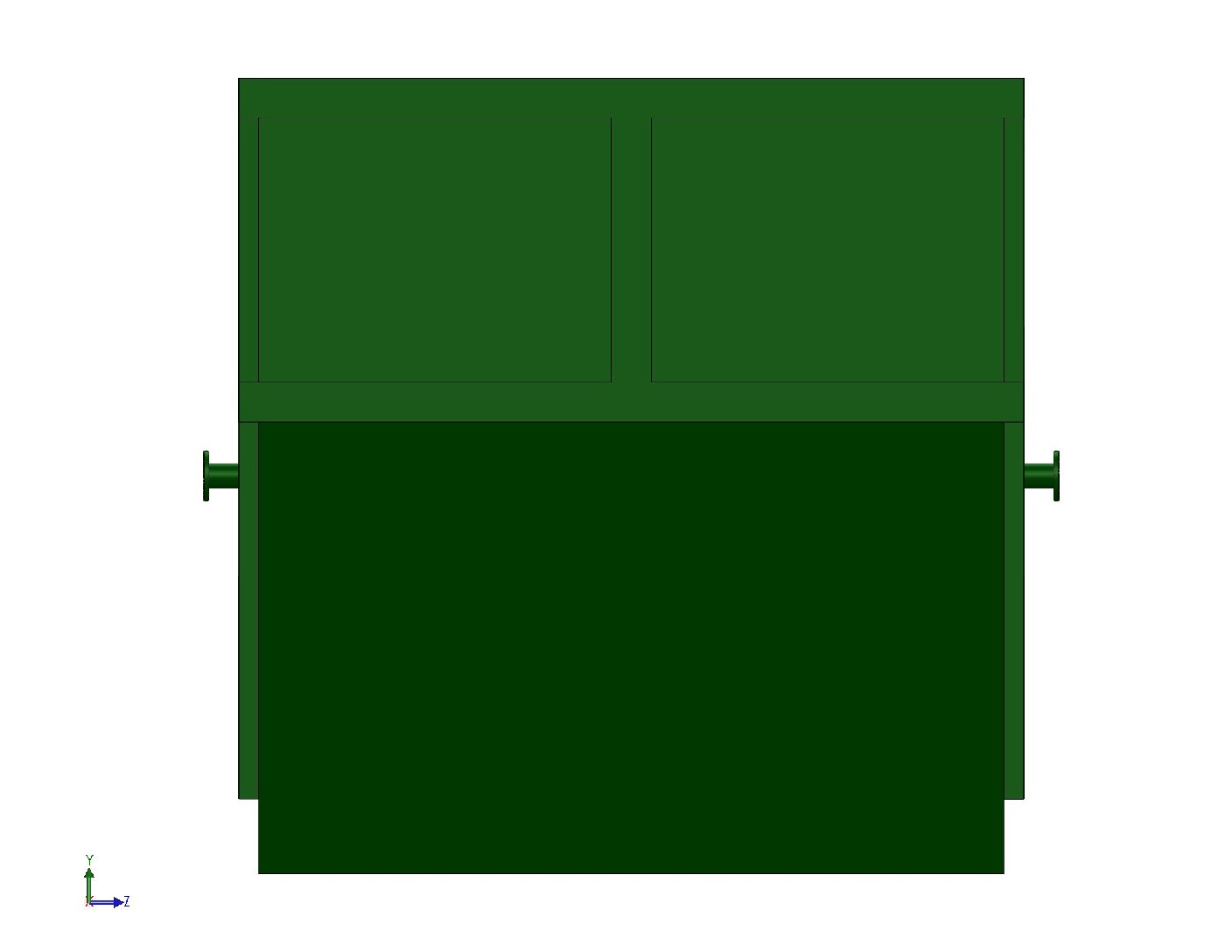 Heavy-Duty Steel Waste Bin DXF, PDF & STL Files | Fabrication Design