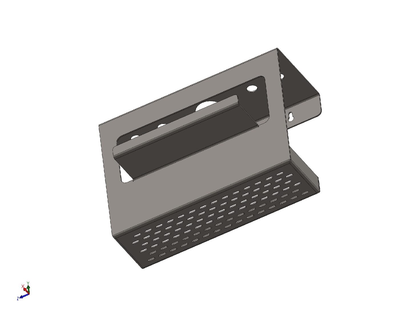 Shower Room Soap & Toothbrush Holder DXF | Bathroom Organizer