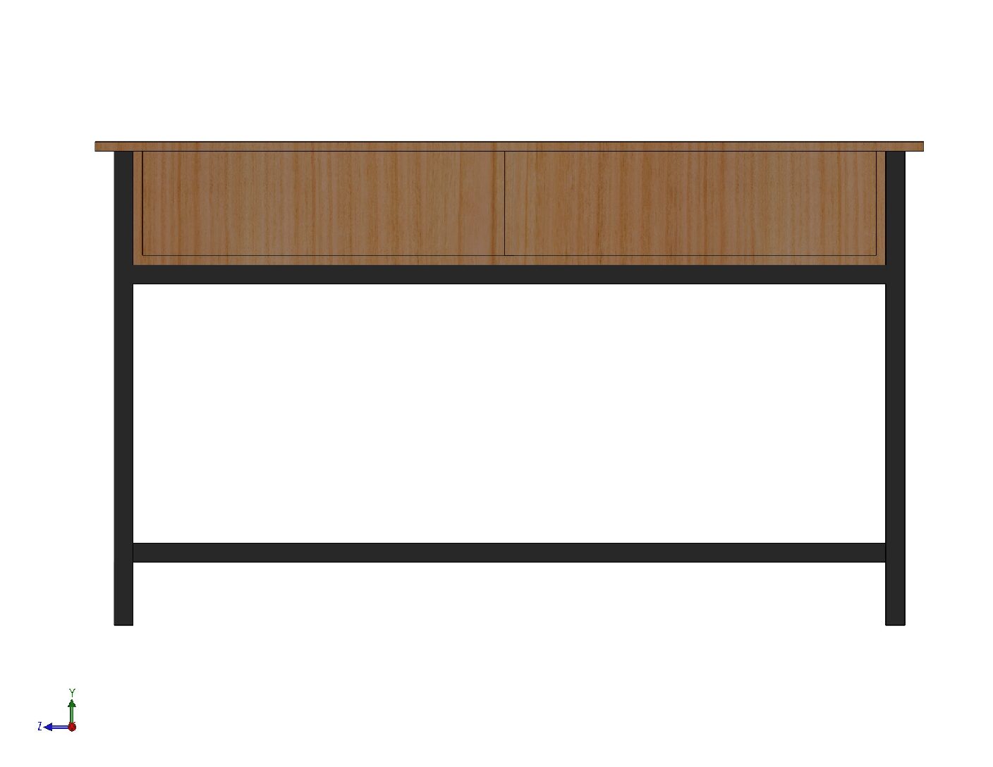 School Workbench Design – CNC DXF, PDF & STL Digital Download