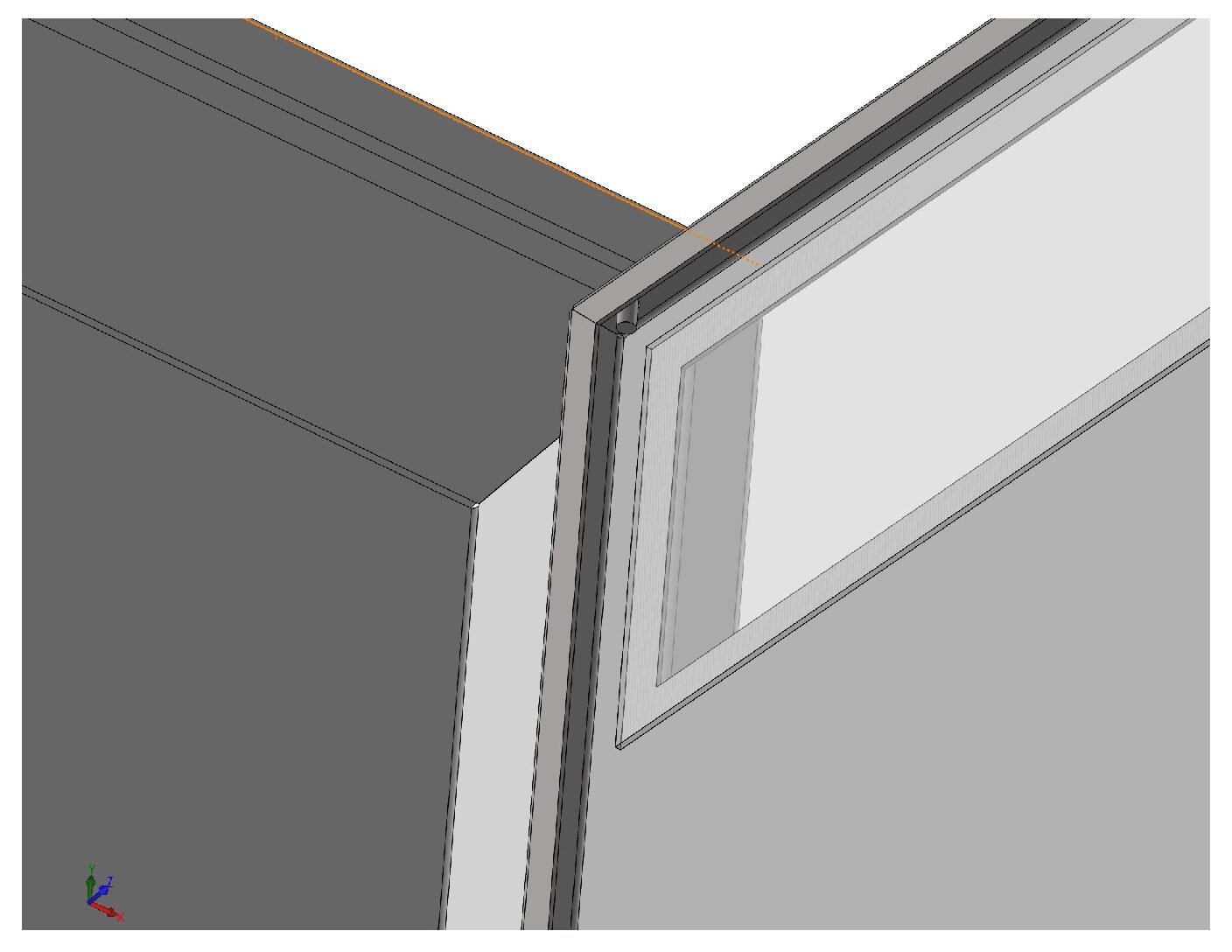 Wall-Mounted Cabinet Box – Complete Fabrication Drawing Package (DXF, PDF & STL Ready)