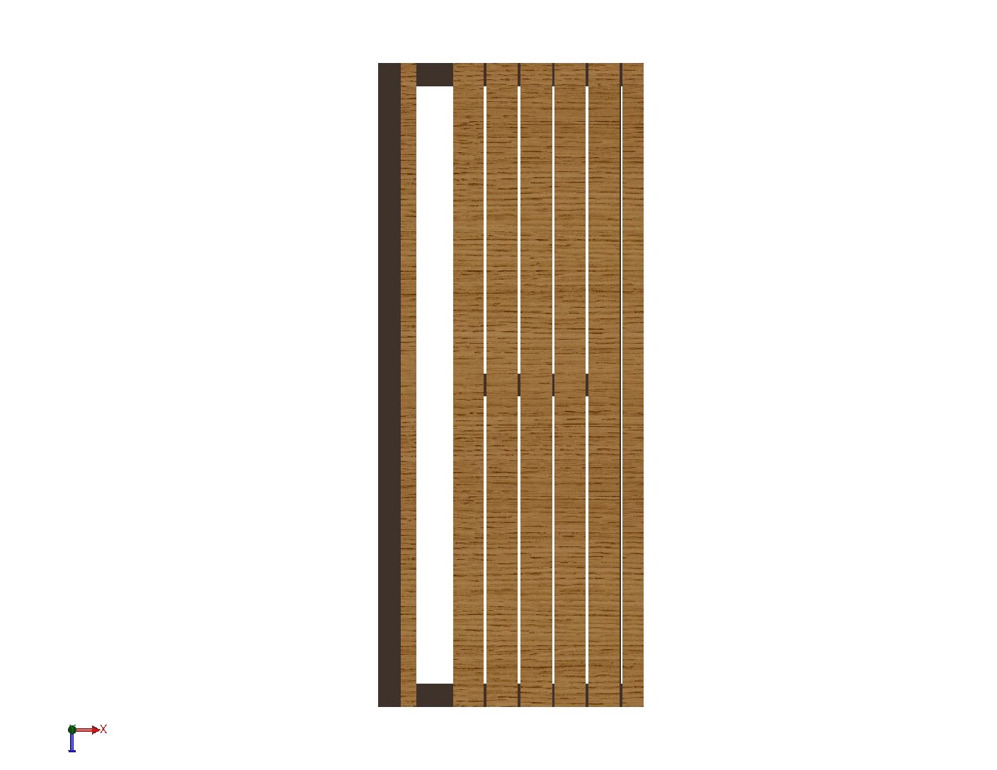 Outdoor Metal Bench – Digital Fabrication Files DXF|PDF|STL