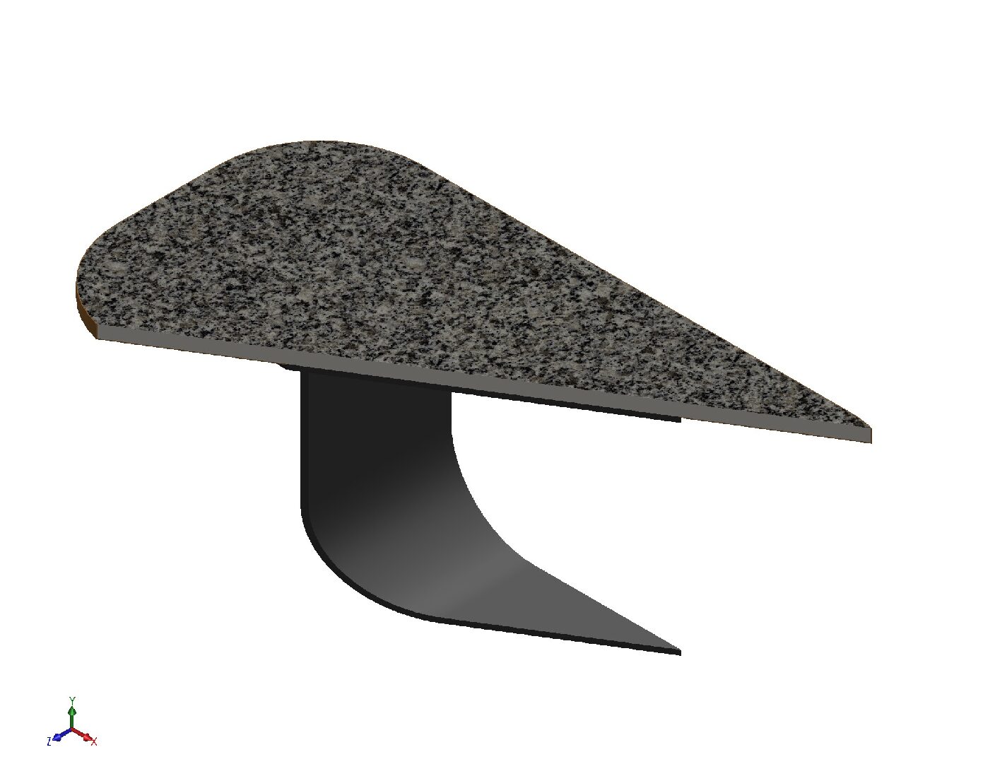 Modern Meeting Table Design – DXF, STL & PDF CNC Files