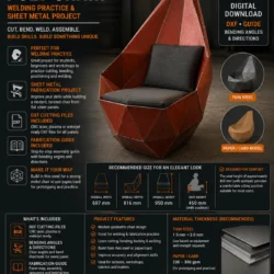 Poly Chair – Welding Practice |Sheet Metal Fabrication Project