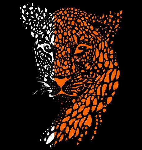 Leopard Face Wall Art DXF, CDR & PDF | CNC Laser & Plasma Cutting Design - Image 2