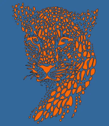 Leopard Face Wall Art DXF, CDR & PDF | CNC Laser & Plasma Cutting Design - Image 4