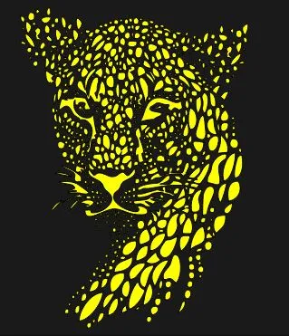 Leopard Face Wall Art DXF, CDR & PDF | CNC Laser & Plasma Cutting Design - Image 7
