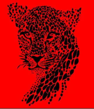 Leopard Face Wall Art DXF, CDR & PDF | CNC Laser & Plasma Cutting Design - Image 8