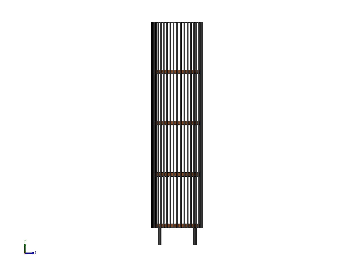 Round Pipe Open Shelf Cutting Files & Fabrication Drawings